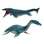 Bộ động vật mô phỏng đồ chơi khủng long Mosasaurus Solid Children Ankylosaurus World Tyrannosaurus Rex Toy Boy Chiều cao 4cm