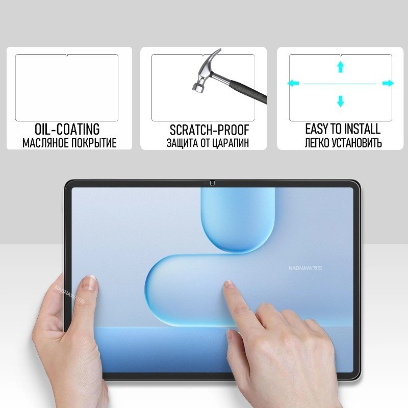 1-2 Chiếc Kính Cường Lực Mờ Cho Samsung Tab A11 A11 + A7 A8 A9 A9 + Lite 8.7 10.4 11.0 10.5 HD Bảo Vệ Màn Hình Chống Ánh Sáng Xanh Và Phim Blueray