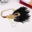 AqToCna 1920s Flapper Đầm Phụ Kiện Retro Đảng Đạo Cụ Lông Vũ Cho Đám Cưới Cô Gái Kim Cương Giả sels Mũ Đội Đầu AqToCna