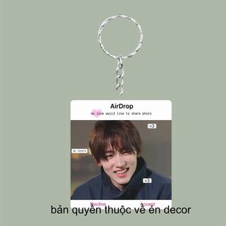 Móc khoá cortis ver airdrop KEYCHAIN ACRYLIC AIRDROP KEONHO CORTIS GLITTER