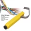 Bút tuốt dây PYCOU, Máy cắt dây đa dẫn bền bỉ 170mm, Dụng cụ cáp Coax màu vàng hiệu quả thợ điện