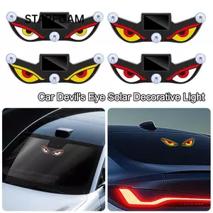 Đèn Neon ô tô chạy bằng STABFOAM, Đèn rung trên đèn LED thông minh không dây, Quà tặng Hiển thị năng động Cốc hút Đèn trang trí nội thất ô tô