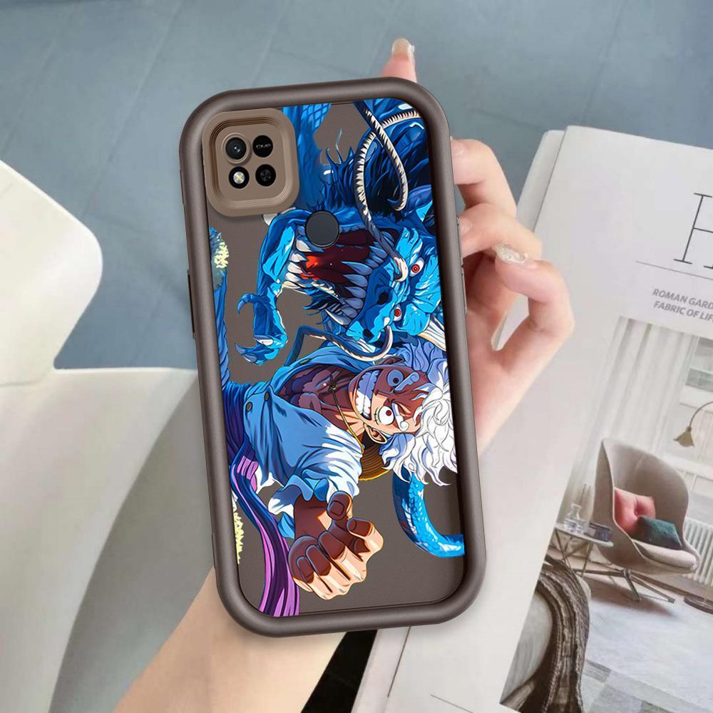 Ốp Lưng Cho Redmi 9C 10C 10A Hoạt Hình Silicon Điện Thoại Thông Minh Mềm TPU One Piece Luffy ZARO Sinh Viên Thiên Thần Mắt Chống Sốc Ốp Lưng