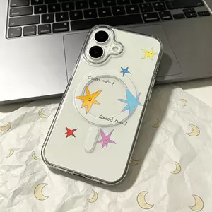 Lời nhắn của ngôi sao Thích hợp iPhone 1714p15 trường hợp điện thoại 13 mới 12 hút từ 11
