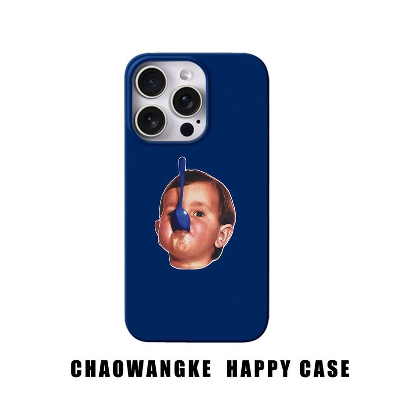 Ốp Điện Thoại QYJS Ngộ nghĩnh Thích Hợp Cho IPhone 11 12 PRO 16 E 7 8 PLUS 13 14 15 ProMax 17 AIR XR XSMAX Phim Vỏ Cứng ins Niche