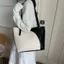 Túi Tote nữ BeautifulHomeA Dung tích lớn Túi đeo vai màu trắng để đi làm du lịch và thời trang hàng ngày VN
