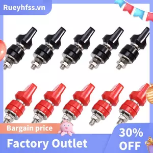 10 Chiếc 555B Hiện Tại Ràng Buộc 4 Mm Ràng Buộc Bài M6 Hiện Tại Thiết Bị Đầu Cuối Đồng Thau Ràng Buộc Bài