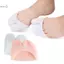 1 Cặp Miếng Lót Chân Trước Mềm Silicone Gel Mũi Nhọn Ngón Tay Bảo Vệ Đau Giày Cao Gót Miếng Gel Cho Chân Ba Lê Chăm Sóc Bàn Chân