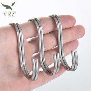 VRZ Thép Không Gỉ Hình Chữ S Móc Treo Đa Năng Cho Quần Áo Túi Khăn Nhà Bếp Phòng Tắm Lưu Trữ Ra Giá Đỡ HOT