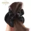 PNPIA- Tóc Tổng Hợp Bun Móng Vuốt Kẹp Tóc Với Dây Tóc Tự Nhiên Tóc Giả Tóc Lông Tơ Nâu Bun Đầu Tóc Giả Phụ Kiện Tóc