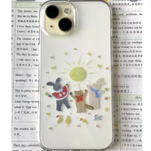 Sun Bunny áp dụng iPhone 161514 trường hợp điện thoại 1211 phim hoạt hình mềm trường hợp