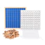 < Pluscloth > Bé 1-100 Số Phù Hợp Với Khối Gỗ Trò Chơi Xếp Hình Đồ Chơi Giáo Dục Sớm Cho Trẻ Em