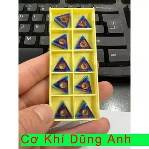 Chip tiện T16 xẻ rãnh hàng ĐÀI LOAN chất lượng cao.Chuyên tiện thép, inox, thép cứng, thép sau nhiệt