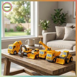 SAFENH Urban Pull-Ba Fire Tru Toy: Quà tặng mô hình xe xây dựng cho trẻ em VN