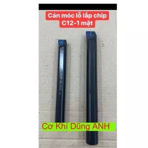 cán tiện móc lỗ lắp chip C12 - 1 mặt