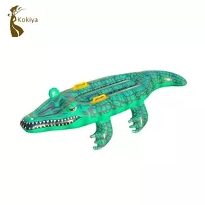 Bơm Hơi Cá Sấu Lounger Thực Tế Đi Biển Đồ Chơi Di Động Sáng Tạo Trẻ Em Bơm Hơi Đi Trên Cho Dự Tiệc Ủng Hộ Tiếp Liệu Từ 3 Tuổi trở lên
