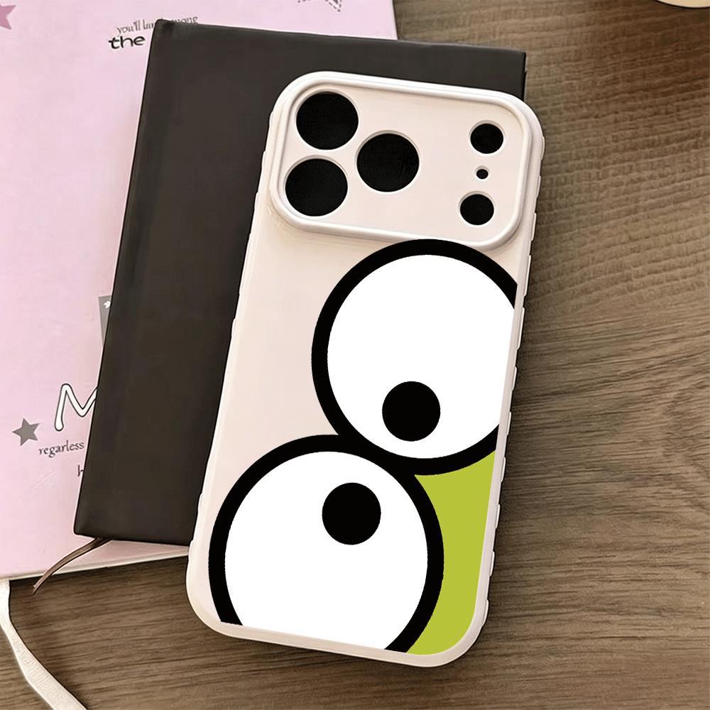Big Eyed Frog cho iPhone 17promax trường hợp điện thoại 161514plus soft case 1311211
