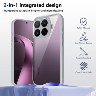 Dành Cho Xiaomi17T Pro 5G Vỏ Cho Xiaomi 17T Pro 17TPro 1 7 17 T Pro Xiaomi17 T Xiaomi17TPro 2026 Slim PC Trong Suốt Vỏ Điện Thoại Acrylic Ốp Lưng Bảo Vệ Chống Sốc Ốp Lưng Cứng