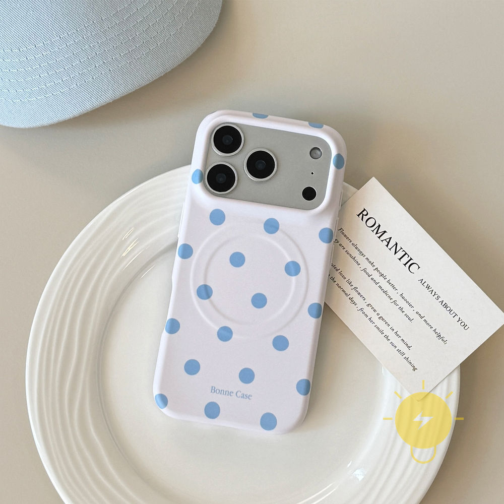 Phone Case For iPhone 17 Pro Max 16 15 14 13 TPU Magnetic Soft Aesthetic Korean Cute