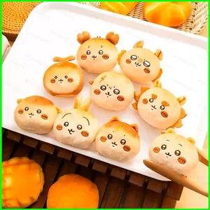 PS1 Dễ Thương Chiikawa Dorayaki Sang Trọng Mặt Dây Chuyền Quà Tặng Cho Bạn Gái Ba Lô Trang Trí Móc Khóa Đồ Chơi nhồi Bông SP1