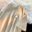 （Giao hàng 24h）Angela Áo thun phông 3158 nam nữ tay lỡ form rộng unisex chất liệu cotton khô loại 1