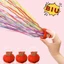 Pháo ném ruy băng màu sắc nổi bật Combo 10 cái, Nhiều màu, Dạng sợi, Lễ hội / Lễ kỷ niệm, Dễ dàng dọn dẹp