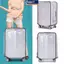 MAKY Trong Suốt Vali Chống Thấm Nước Chống Bụi PVC Chống Mài Mòn Bảo Vệ Hành Lý Cho Sân Bay Dễ Dàng Và Tàu Du Lịch VN