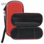apill Dpofirs 2 CÁI Túi đựng cứng di động Hộp bảo vệ Shell Travel cho Đĩa trò chơi Console 1000 2000 và các phụ kiện khác (Màu đỏ) [trò chơi điện tử]