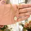 HFTOY 1 Chiếc Trang Sức Trang Trí Chữ Thập Công Giáo Vô Lăng Quyến Rũ Phụ Kiện Móc Khóa Thiết Kế Độc Đáo Xe Trang Trí ~