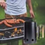 Cc Thùng than cắm trại BBQ chuyên nghiệp có đế ổn định