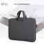 apill Hộp đựng máy tính xách tay Túi đựng máy tính xách tay Túi đựng chống va chạm Full 3 lớp (Xám 15 inch)