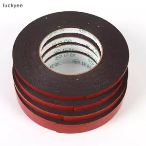 Luckyew 10M Băng keo dính hai mặt vĩnh viễn chắc chắn siêu dẻo với lớp lót màu đỏ TQ