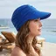Mũ chống nắng PYCOU, Mũ vành rộng cỡ lớn bằng Polyester, Mũ chống nắng chống tia cực tím thoải mái Mũ chống nắng ngoài trời
