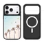 Ốp điện thoại từ tính gương mùa hè cho iPhone 16 15 14 Plus 13 12 11 17 Pro Max 17 Vỏ khí Vỏ bảo vệ chống sốc