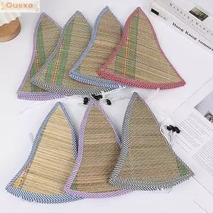 Mũ Rơm OUSXA, Mũ Đi Biển Rộng Vành Có Thể Gập Lại, Mũ Ngư Dân Đa Năng Nam Nữ