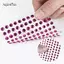 AqToCna 1 Tờ 165 Cái 3456mm Kim Cương Giả Stiers Pha Lê Ngọc Stiers Tự Dính Mặt Cơ Thể Đá Quý Stiers DIY Trang Trí Thủ Công AqToCna