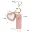 E-WOITD Lipsti Lưu Trữ Túi Mini Da Móc Khóa Di Động Tổ Chức Cho Ví Đựng Trang Điểm Thời Trang Du Lịch Phụ Kiện E-WOITD