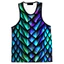 3D Bông Tai Kẹp Rồng Không Tay Tank Top Nam, Nhanh Khô Thoáng Khí Mềm Mại Mùa Hè Áo Bóng Rổ Y2K