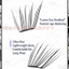 Lông mi giả tự nhiên Wispy & Kéo dài mi giả có thể tái sử dụng cho một cái nhìn thực tế hàng ngày
