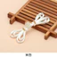 Hengmeihe Sườn Xám Tấm Nút Nút Ngọc Hạt Vàng Bướm Nút Retro Hanfu Dệt Tay Trang Trí Nút Phụ Kiện 6.7