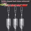 5 CÁI 10g / 15g / 20g / 25g / 30g / 40g / 50g / 60g Chì Chìm lõm Đáy Roadrunner Côn Chìm Câu Chuyện Kết Nối Câu Cá [MỚI]