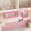 ST2 Dưới Tủ Treo Hộp Bảo Quản Nhiều Màu Sắc Trong Suốt Trang Điểm Tổ Chức Treo Tường Hộp Đựng TS2