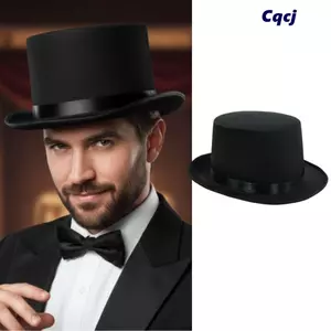 CQCJ Magician Top Hat, Mũ ảo thuật gia nhẹ nhiều màu, Trang phục ảo thuật gia thời trang nhiều dịp Mặc mũ Jazz Đảng