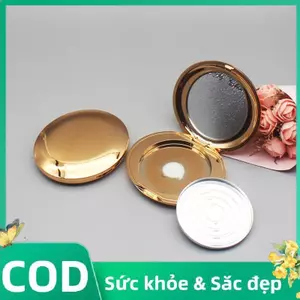 Trong kho tái sử dụng Eyeshadow hộp, bảng màu, powderpression container, du lịch xách tay mini container COD