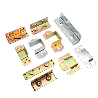 Giường Dày Chèn Hạng Nặng Gỗ Chắc Chắn Giường Móc Phụ Kiện Giường Mã Góc Giường Bản Lề Vít Khóa Giường Nội Thất Kết Nối Phần Cứng TYTV