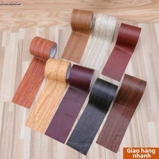 [COD] Nhãn dán cải tạo sàn HOMELYHUB 5M/cuộn, băng sửa nội thất hạt gỗ tự dính, chống thấm, chống nấm mốc, trang trí nhà cửa
