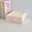 Hộp đựng đồ để bàn kiểu Hàn caro hồng xanh có ngăn kéo đựng mỹ phẩm bút sổ nhỏ decor bàn học phòng ngủ xinh đáng yêu