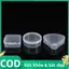 Trong kho nhựa Puff hộp lưu trữ trường hợp trong suốt xách tay Du Lịch Mỹ phẩm Túi COD