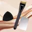 Trong Kho Siêu Mỏng Lưỡi Liềm Nền Tảng & Đường Viền Bàn Chải Với Trộn Palette Cá Tuyết