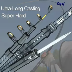 Cần câu bằng kính thiên văn CQCJ, Cần câu cá chép siêu cứng 2,1m-4,5m, Cần câu cá chép sợi thủy tinh tầm xa